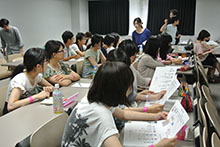 WEEKDAY CAMPUS VISITの様子