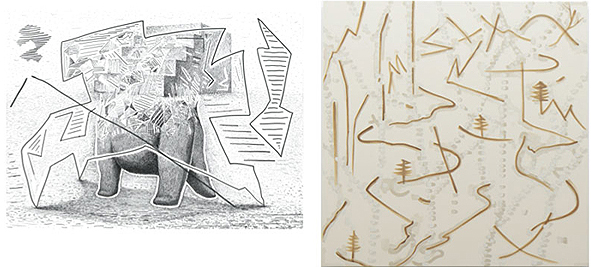 高石晃・戸谷森　森啓輔企画vol.1 絵画の Poly-morphology