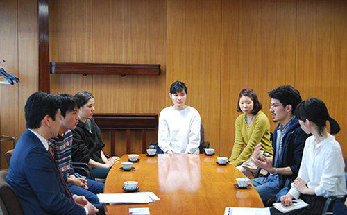 松本洋平内閣府大臣政務官が来訪されました