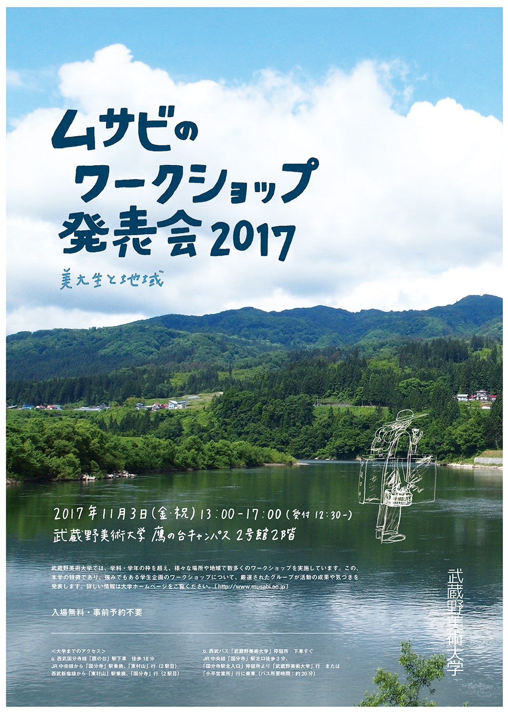 ワークショップ発表会2017：美大生と地域