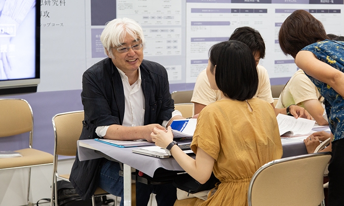進学イベントに行く