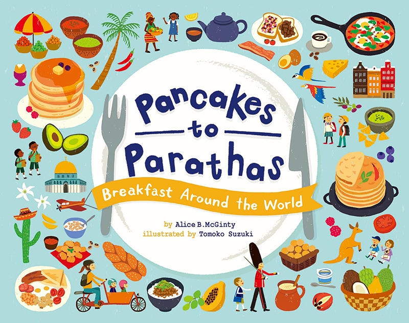 スズキトモコ個展 絵本「Pancakes to Parathas」出版記念展