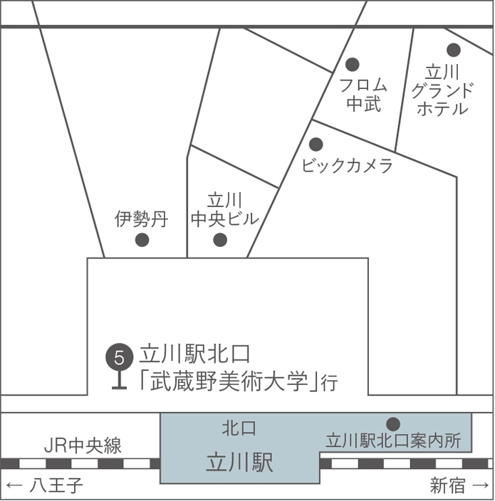 交通アクセス 武蔵野美術大学