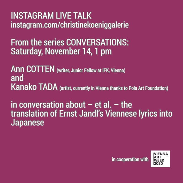 the translation of Ernst Jandl’s Viennese lyrics into Japanese