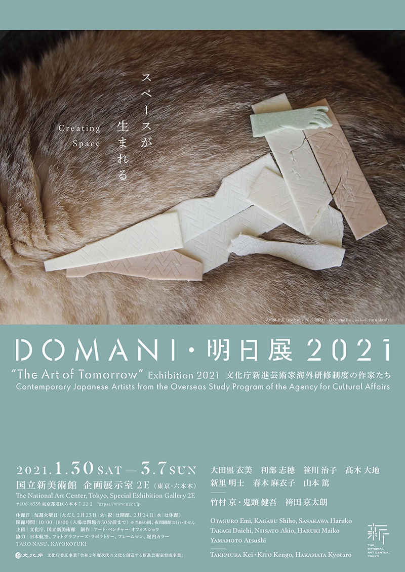 DOMANI・明日展 2021 文化庁新進芸術家海外研修制度の作家たち