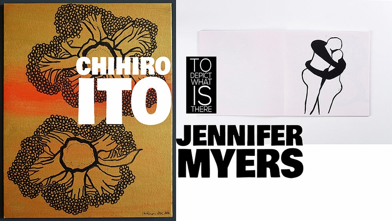 To dipic what is thereChihiro ITO and Jennifer Myers exhibition