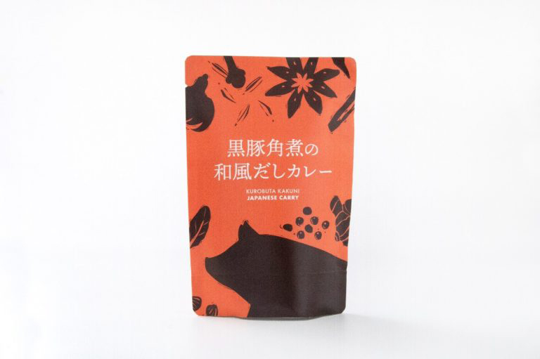 黒豚角煮の和風だしカレー