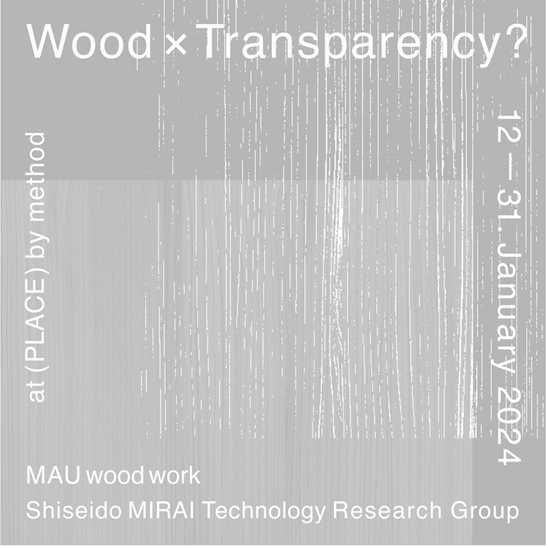 Wood x Transparency?