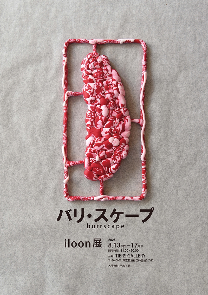 iloon個展「バリ・スケープ｜burrscape」