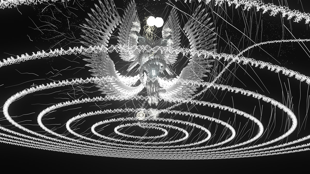 Trancrisis: Awareness Sparks as Spider Silk / 遺伝子危機：覚りはクモの糸の如く