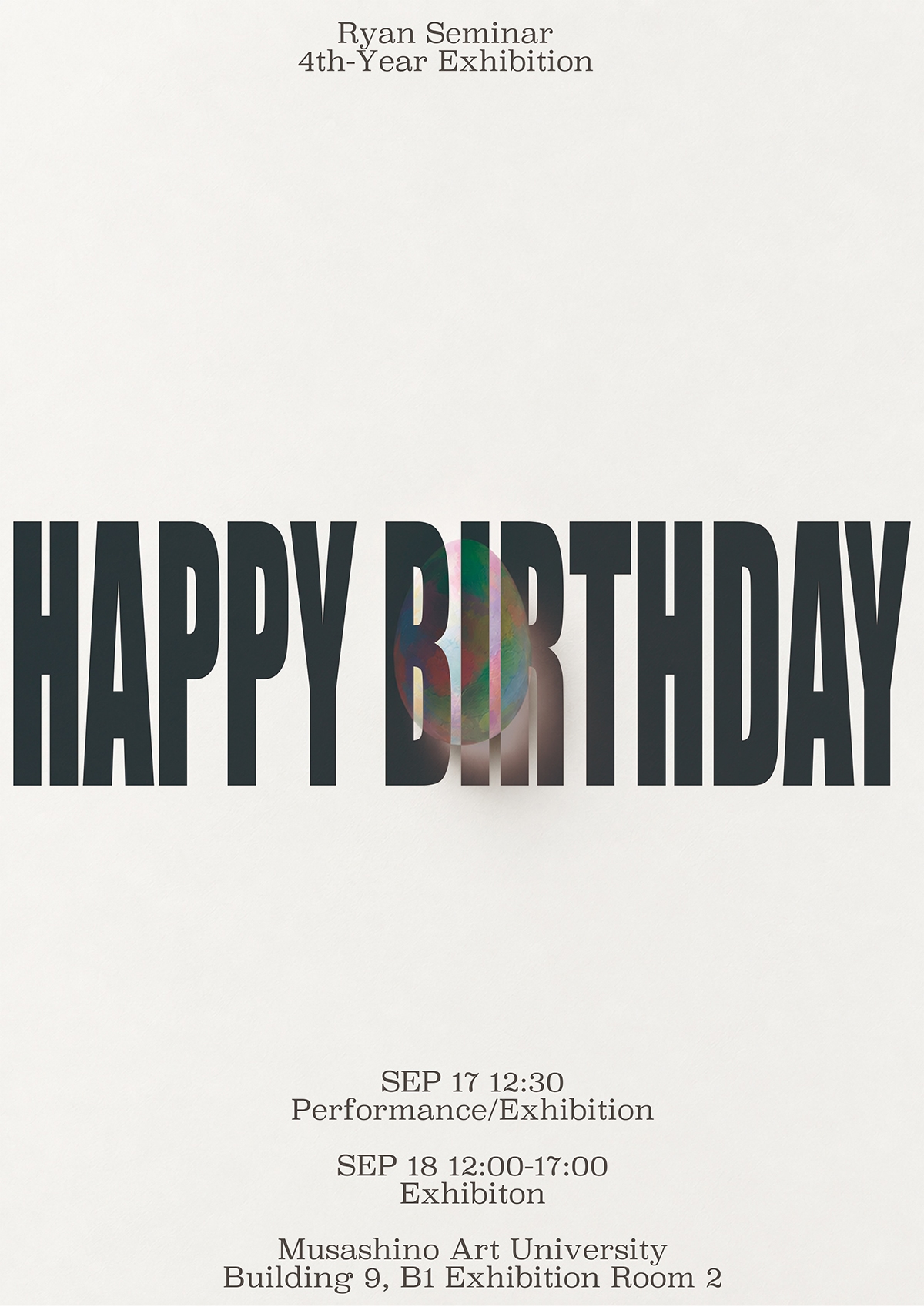 ファッションショー&パフォーマンス『HAPPY BIRTHDAY』